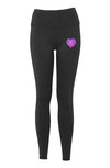 Little Miss Saucy Heart Yoga Pants