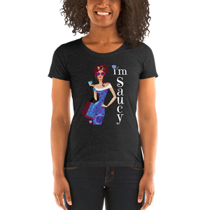 Saucy Girl Tri-Blend T-Shirt