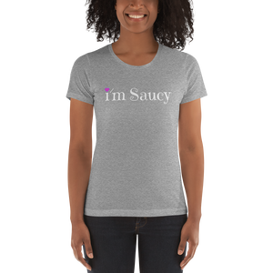 I'm Saucy Cotton T-Shirt