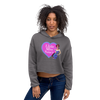 Little Miss Saucy Ladies Crop Hoodie