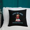 Mind My Mind Throw Pillow