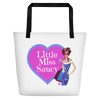 Little Miss Saucy Ladies Beach Bag