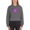 Little Miss Saucy Heart Crop Hoodie