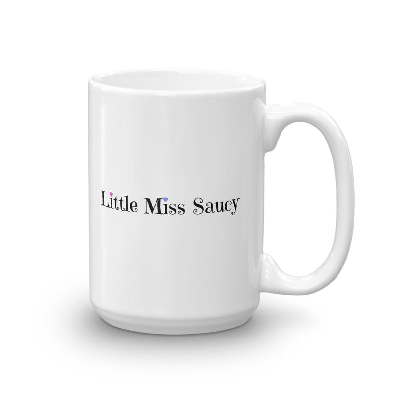 Little Miss Saucy Wordmark Mug