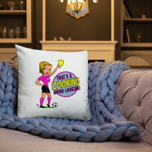 That's A Booking Good Looking Throw Pillow