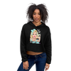 Happy Hour Crop Hoodie