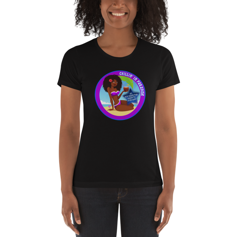 Chillin' In Paradise Cotton T-Shirt