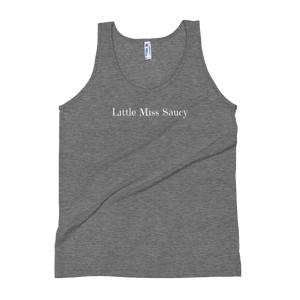 Little Miss Saucy Wordmark Tank Top