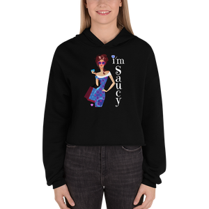 Saucy Girl Crop Hoodie