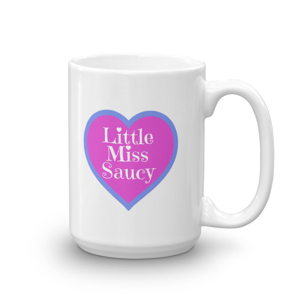 Little Miss Saucy Heart Mug