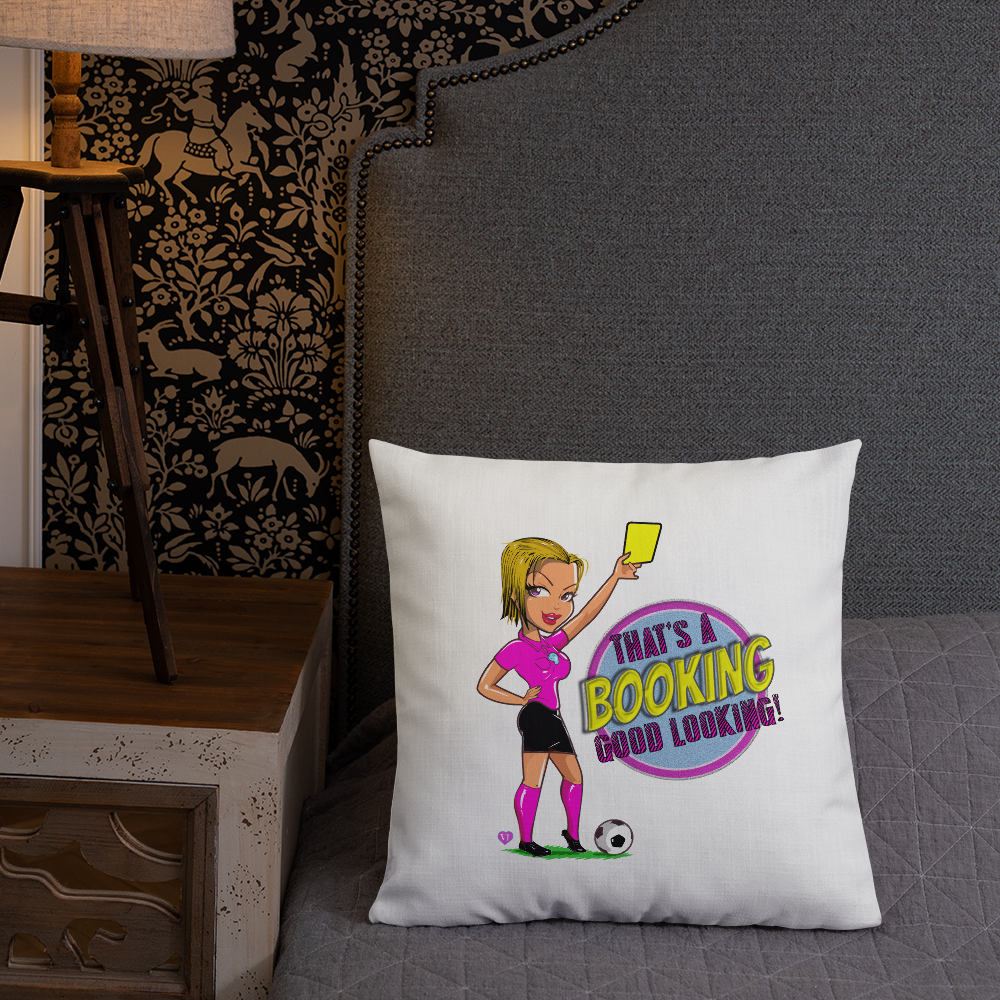 That's A Booking Good Looking Throw Pillow – Little Miss Saucy