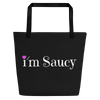 Little Miss Saucy Ladies Beach Bag