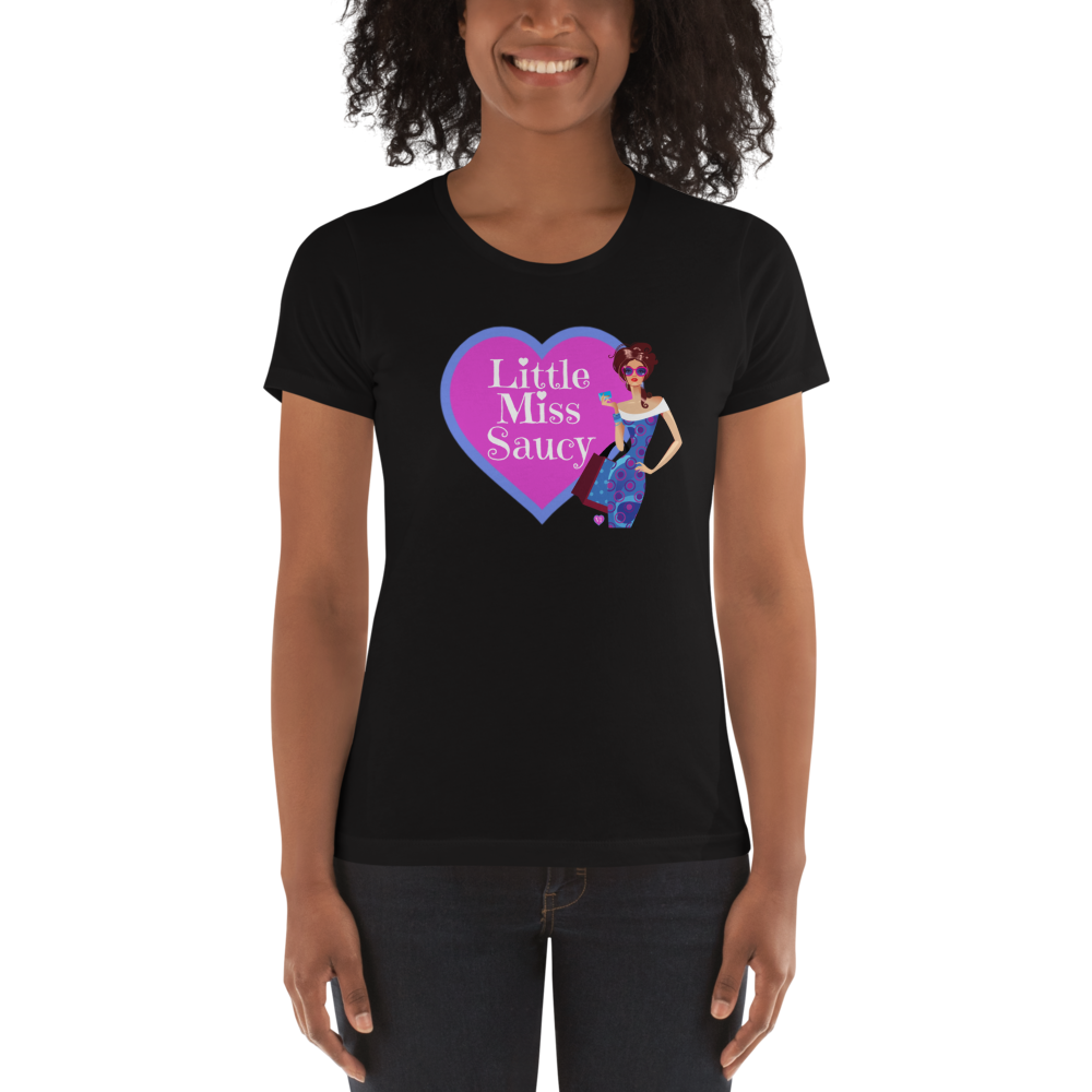 Little Miss Saucy Ladies Cotton T-Shirt