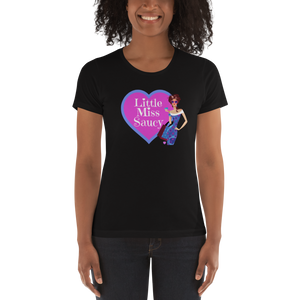 Little Miss Saucy Ladies Cotton T-Shirt