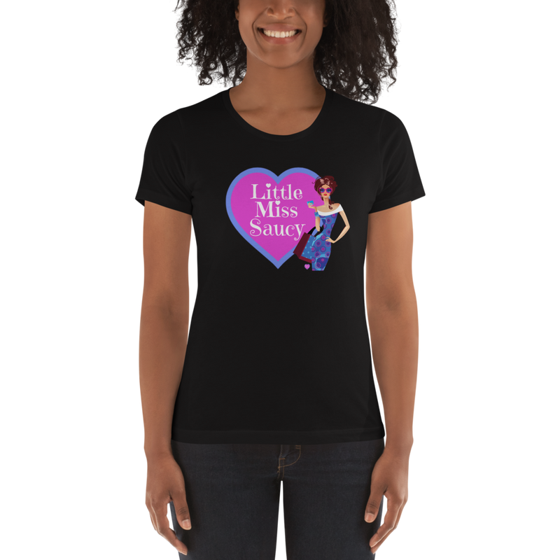 Little Miss Saucy Ladies Cotton T-Shirt