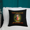 Dance With The Devil Throw Pillow