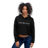 Little Miss Saucy Wordmark Crop Hoodie