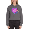 Little Miss Saucy Ladies Crop Hoodie