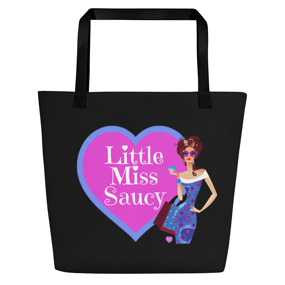 Little Miss Saucy Ladies Beach Bag