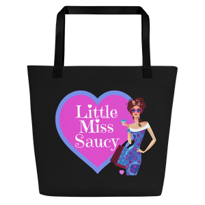 Little Miss Saucy Ladies Beach Bag