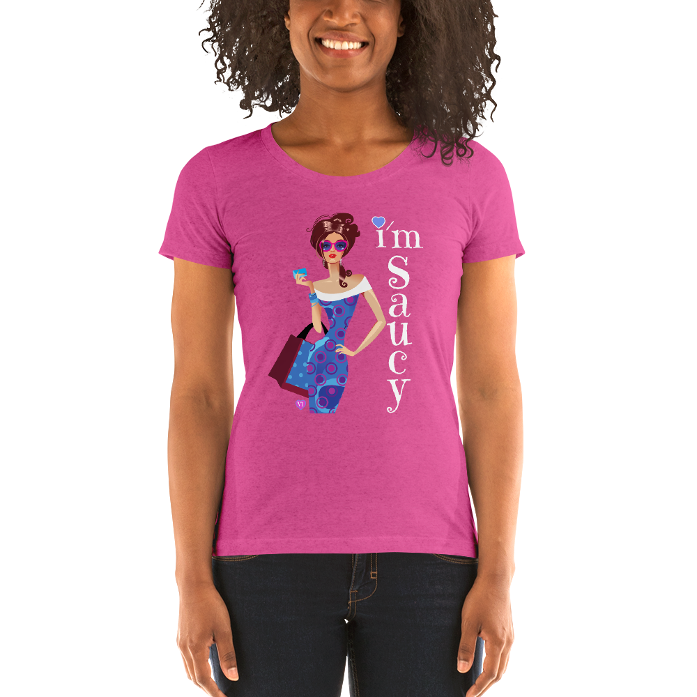 Saucy Girl Tri-Blend T-Shirt