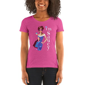 Saucy Girl Tri-Blend T-Shirt