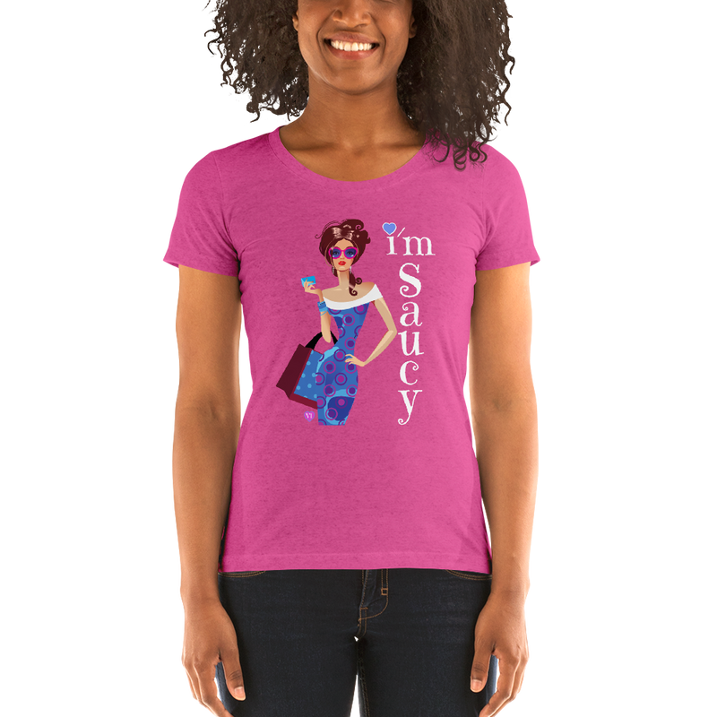 Saucy Girl Tri-Blend T-Shirt