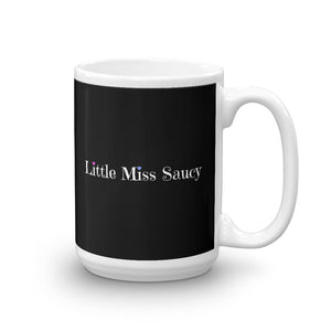 Little Miss Saucy Wordmark Mug