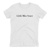 Little Miss Saucy Wordmark Cotton T-Shirt