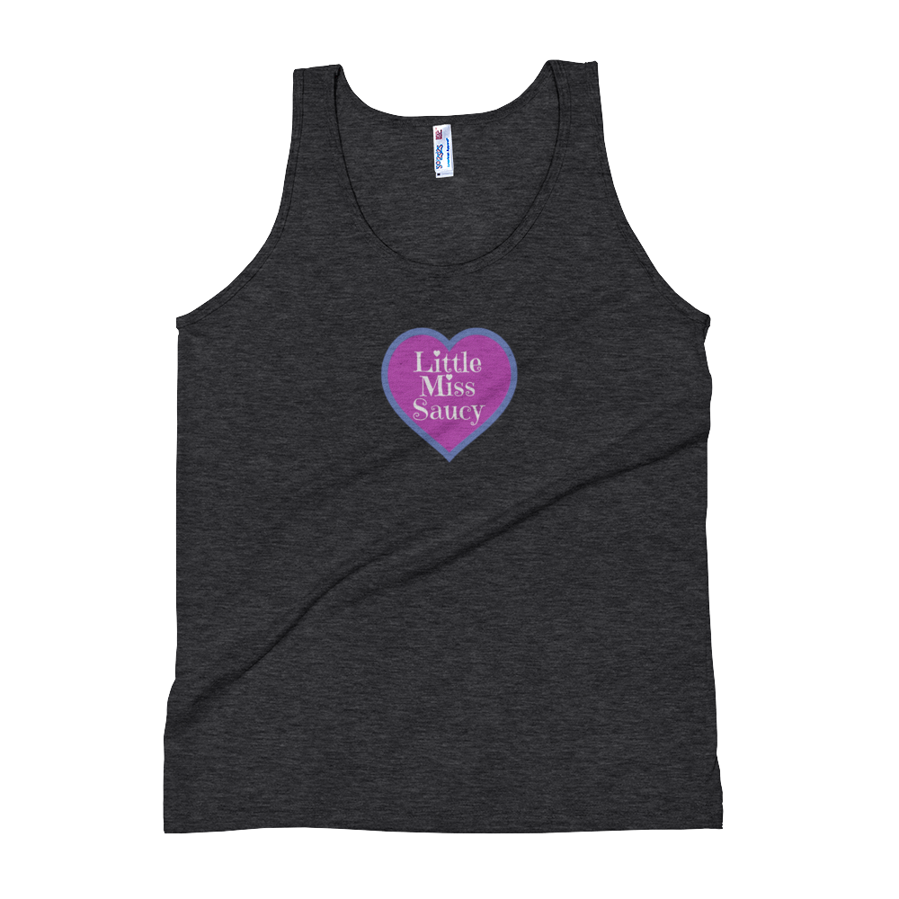 Little Miss Saucy Heart Tank Top