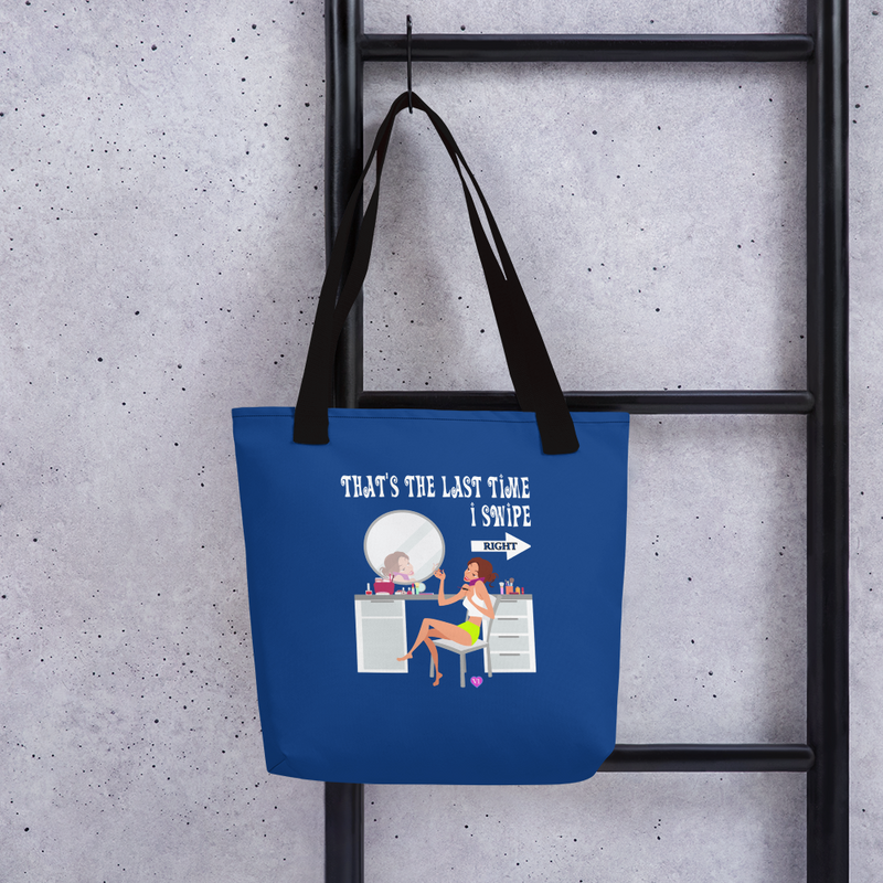 Swipe Right Tote Bag