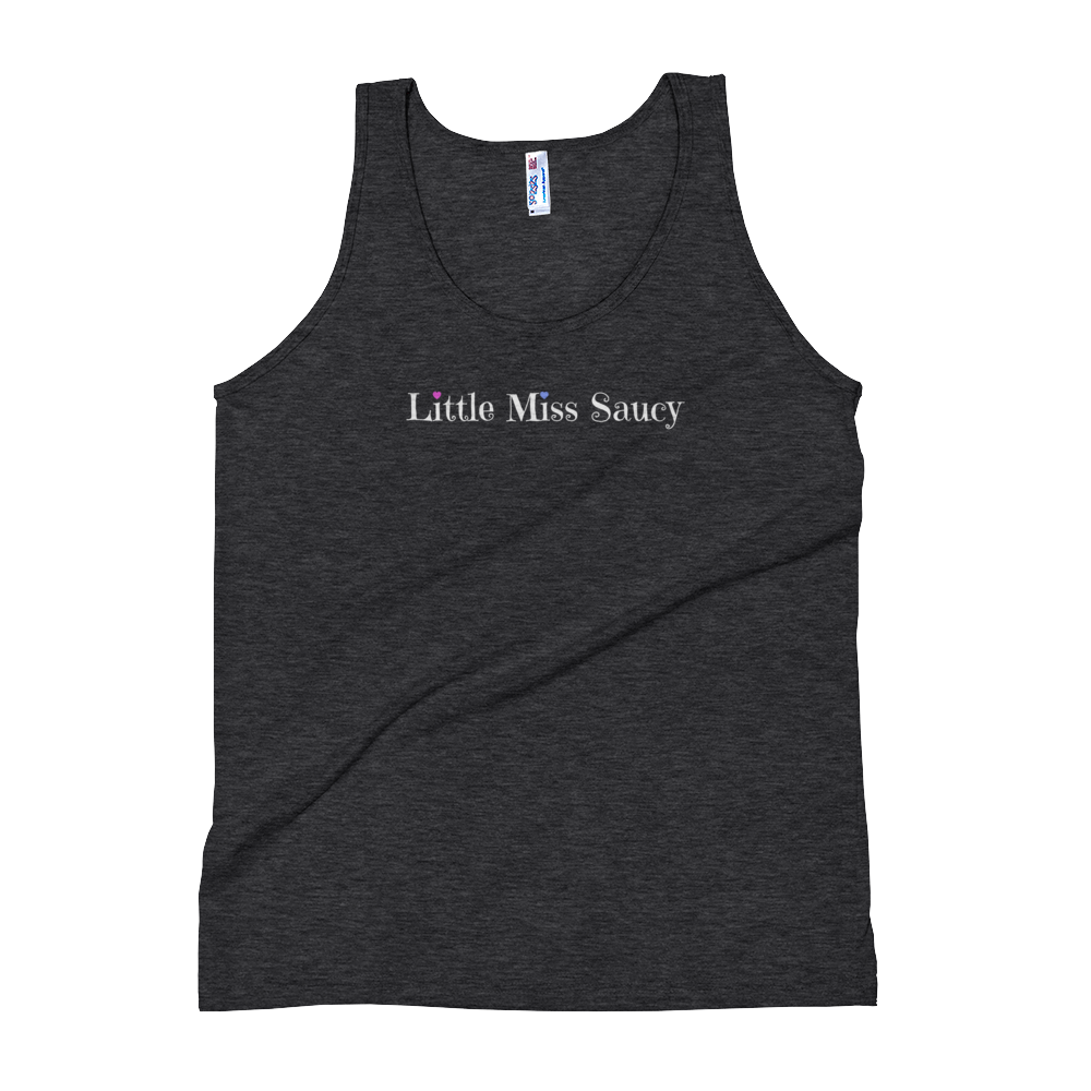 Little Miss Saucy Wordmark Tank Top