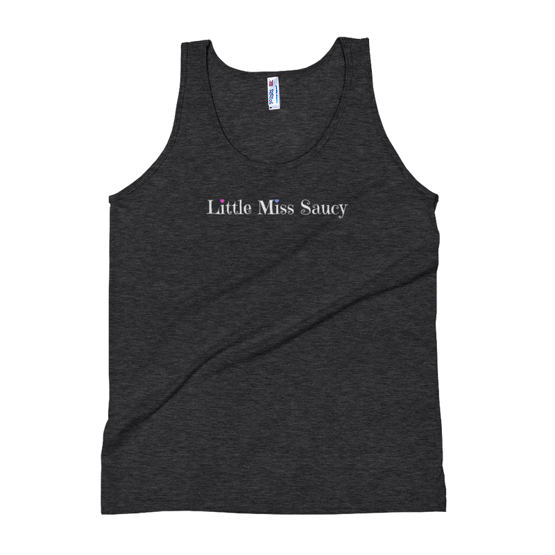 Little Miss Saucy Wordmark Tank Top