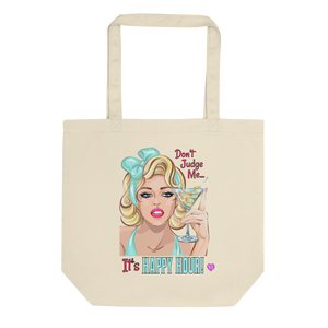 Happy Hour Eco Friendly Tote Bag