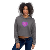 Little Miss Saucy Heart Crop Hoodie