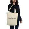 Little Miss Saucy Wordmark Eco Friendly Tote Bag