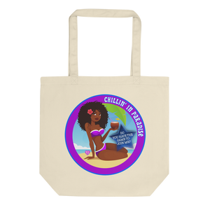 Chillin' In Paradise Eco Friendly Tote Bag