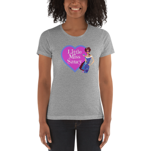 Little Miss Saucy Ladies Cotton T-Shirt