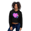 Little Miss Saucy Ladies Crop Hoodie