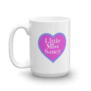 Little Miss Saucy Heart Mug