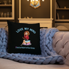 Mind My Mind Throw Pillow