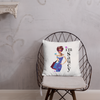 Saucy Girl Throw Pillow