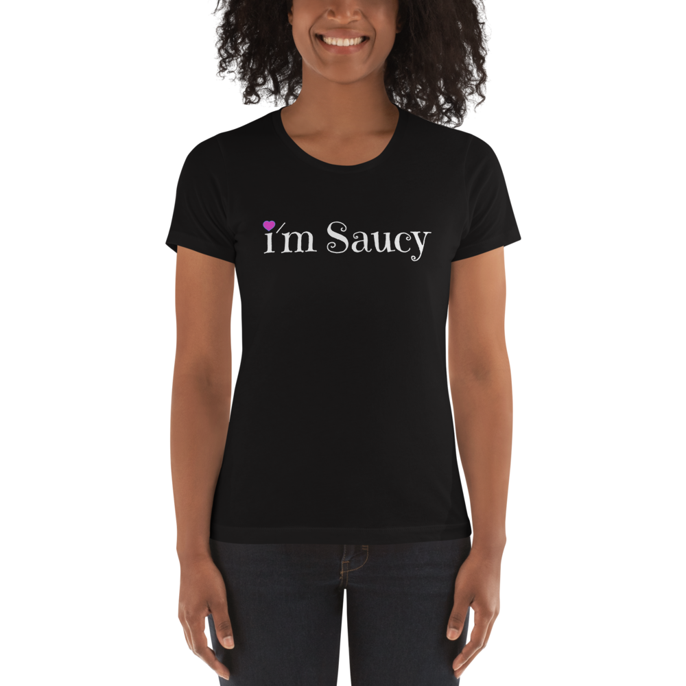 I'm Saucy Cotton T-Shirt