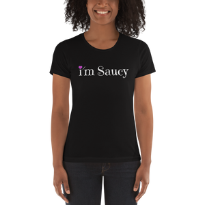 I'm Saucy Cotton T-Shirt