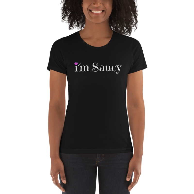 I'm Saucy Cotton T-Shirt