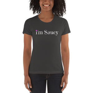 I'm Saucy Cotton T-Shirt