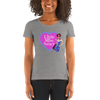 Little Miss Saucy Ladies Tri-Blend T-Shirt