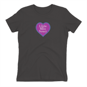 Little Miss Saucy Heart Cotton T-Shirt