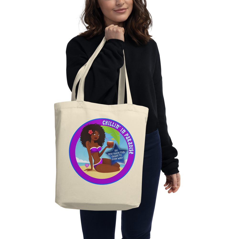 Chillin' In Paradise Eco Friendly Tote Bag