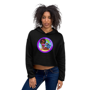 Chillin' In Paradise Crop Hoodie